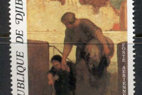 Djibouti 1979 Painting by Honore Daumier