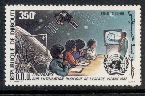 Djibouti 1982 Peaceful Uses of Outer Space