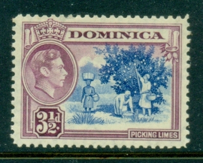 Dominica-1938-47-KGVI-Pictorial-3-5d-MLH