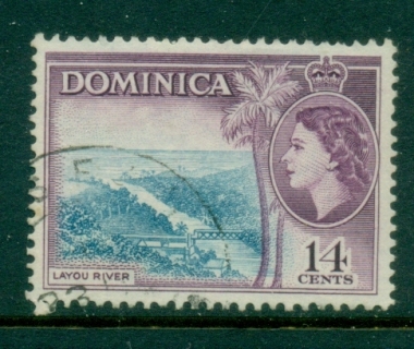 Dominica-1954-QEII-Pictorial-14c-FU