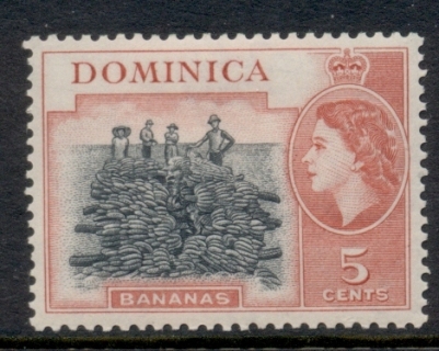 Dominica-1954-QEII-Pictorial-5c-MLH