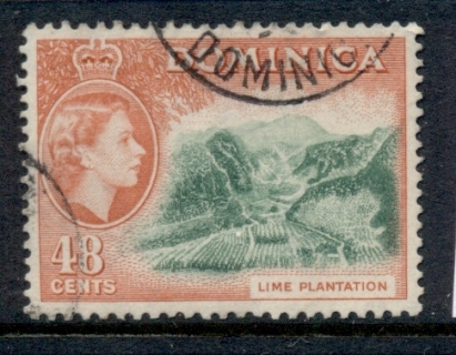 Dominica-1954-QEII-Pictorial