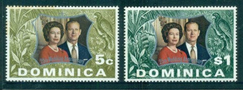 Dominica-1972-QEII-Silver-Wedding-Anniversary-Anniversary-MLH