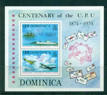 Dominica-1974-UPU-Centenary-MS-MUH-lot56462