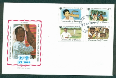 Dominica-1979-IYC-International-Year-of-the-Child-FDC-lot32081