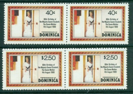 Dominica-1980-Queen-Mother-80th-Birthday-pairs-MUH-Lot30323