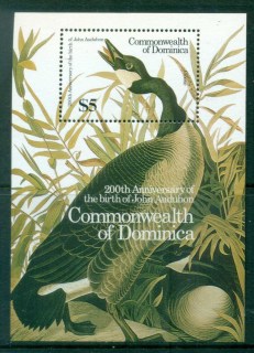 Dominica-1986-Audubon-Birds-MS-MUH