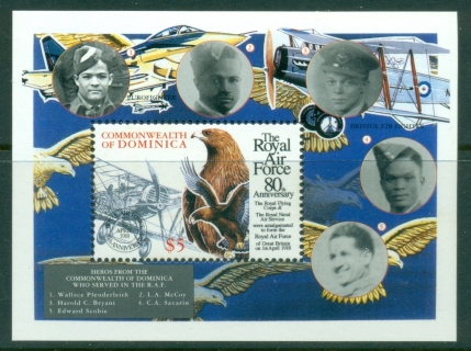 Dominica-1998-The-80th-Anniversary-of-Royal-Air-Force-Bird-MS-MUH_1