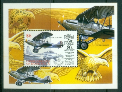Dominica-1998-The-80th-Anniversary-of-Royal-Air-Force-Bird-MS-MUH_2