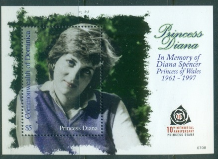 Dominica-2007-Princess-Diana-in-Memoriam-10th-Anniv-MS-MUH