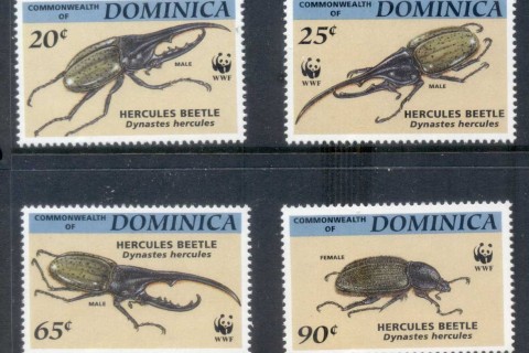 Dominica-1994 WWF Hercules Beetle