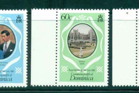 Dominica-1981 Royal Wedding Charles & Diana