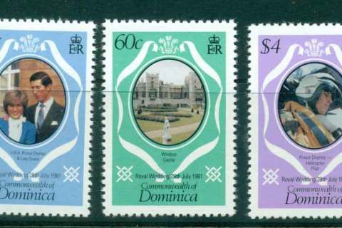 Dominica-1981 Royal Wedding Charles & Diana