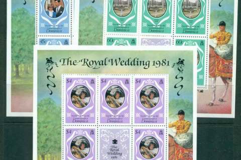 Dominica-1981 Royal Wedding Charles & Diana