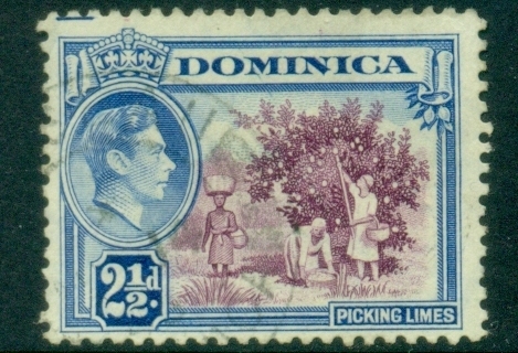 Dominica-1938-47-KGVI-Pictorial-2-5d-FU