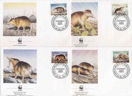 Dominican-Republic-1994 WWF Hispaniolan Solenodon FDC