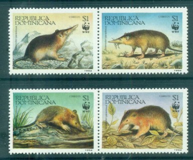 Dominican-Republic-1994 WWF Hispaniolan Solenodon