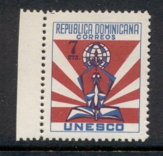 Dominican-Republic-1958-UNESCO-Paris-MUH