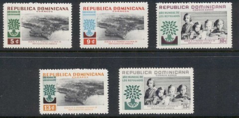 Dominican-Republic-1960-World-Refugee-Year-MUH