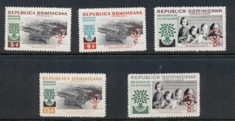 Dominican-Republic-1960-World-Refugee-Year-surch-MUH