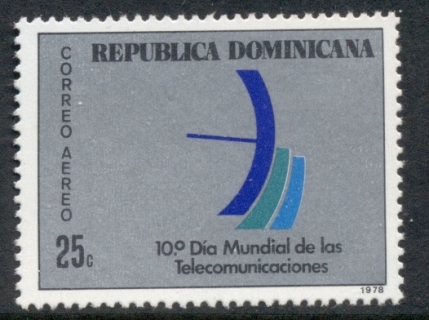 Dominican-Republic-1978-World-Telecommunications-Day-MUH