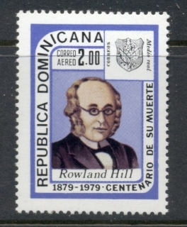 Dominican-Republic-1979-Sir-Rowland-Hill-Death-Centenary-MUH