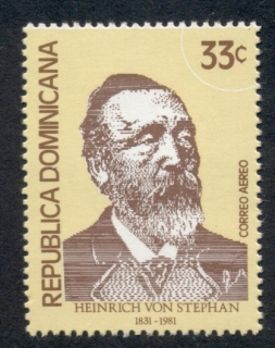 Dominican-Republic-1981-UPU-Von-Stephan-MUH