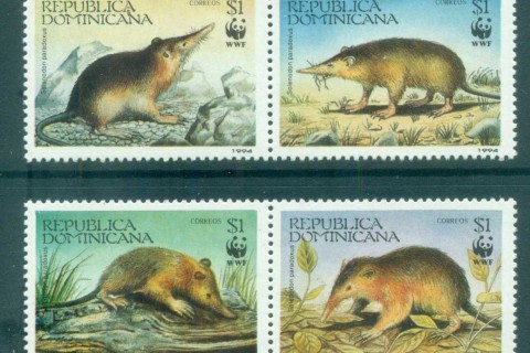 Dominican-Republic-1994 WWF Hispaniolan Solenodon