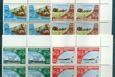 Dominican-Republic-1974-Centenary-of-UPU-Blk-4-MUH-lot76372