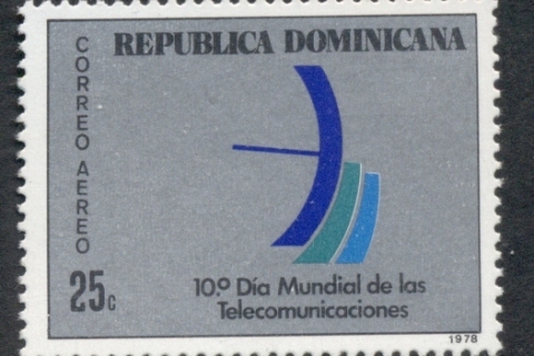 Dominican-Republic-1978-World-Telecommunications-Day-MUH