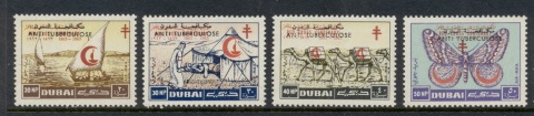 Dubai-1963-Red-Cross-Centenary-Anti-Tuberculosis-4v-MUH