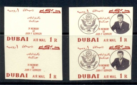 Dubai-1964-JFK-kennedy-1r-proofs-In-red