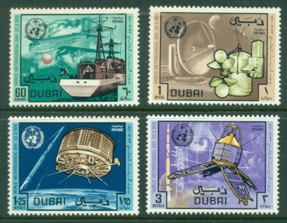 Dubai-1970-Mi365-368-World-Meterological-Day-MUH