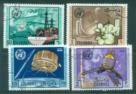 Dubai-1970-World-Meterological-Day-CTO-lot77218