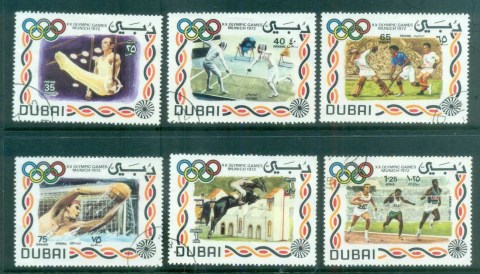 Dubai-1972-Munich-Olympics-CTO-lot77228