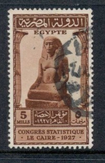 Egypt-1927-Statistical-Congress-5m-FU