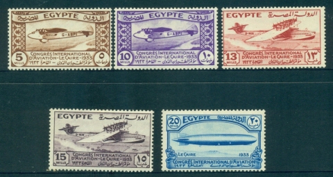 Egypt-1933-International-Aviation-Congress-MLH-lot34803