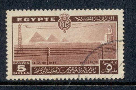 Egypt-1938-Telecommunications-5m-FU