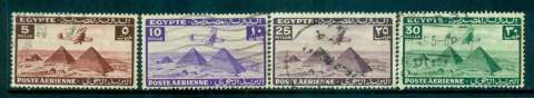 Egypt-1941-43-Plane-over-Pyramids-FU-lot49921