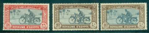 Egypt-1943-44-Motorcycle-Postman-MLH-lot49900