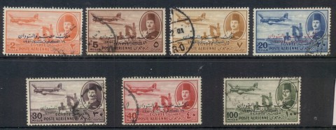 Egypt-1952-Airmail-Opts-Asst-FU