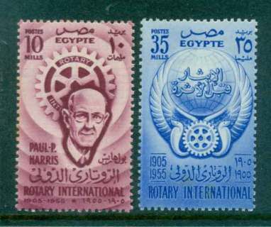 Egypt-1955-Rotary-MUH-lot49929