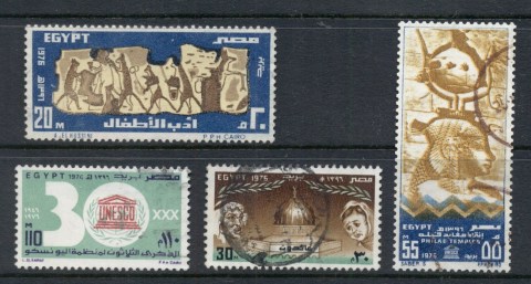 Egypt-1976-UNESCO-30th-Anniversary-FU