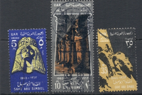 Egypt-1963-UNESCO-Nubian-Monuments-FU