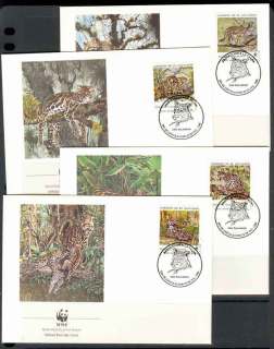 El Salvador 1988 WWF Ocelot & Margay FDC