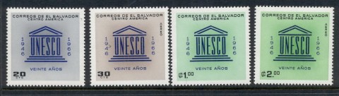 El-Salvador-1966-UNESCO-20th-Anniversary-MUH