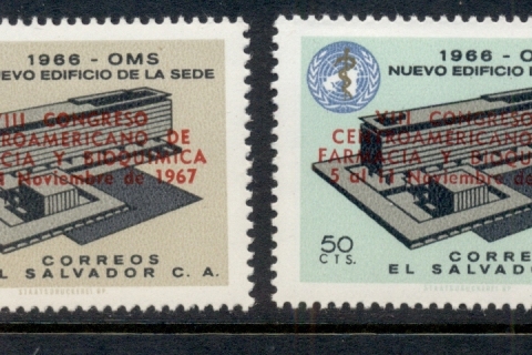 El-Salvador-1966-WHO-World-Health-Organisation-Headquarters-Geneva