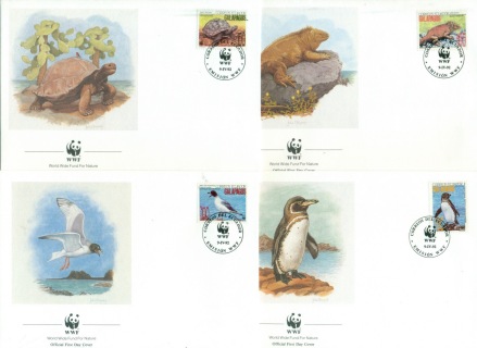 Ecuador-1992 WWF Galapagos Wildlife