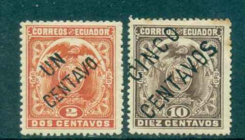 Ecuador-1899-Coat-of-Arms-Surch-faults