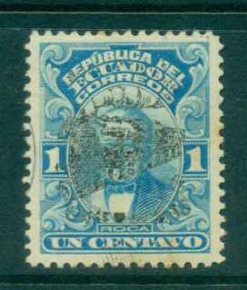 Ecuador-1926-Quito-Esmeraldas-Railway-Opening-1c-Opt-MLH-Lot46612